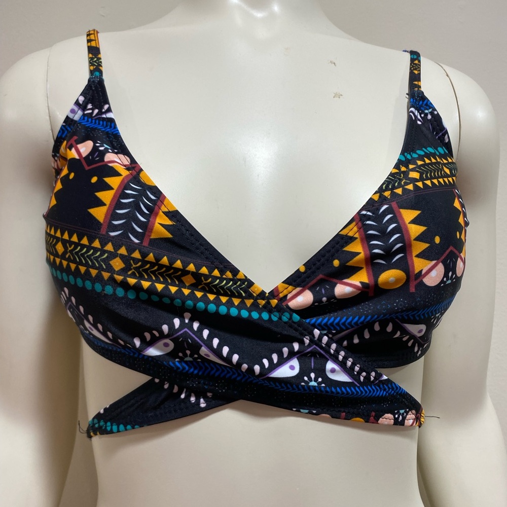 Aztec / Boho Print Two-Piece Bikini Set - Picture 2 of 7